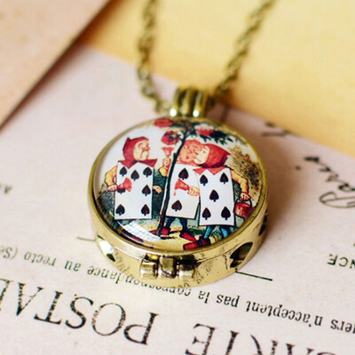 

Essential Accessories Oil Gift Necklace Retro Heart Gifts Pendant Lovely Jewelry Diffuser Best