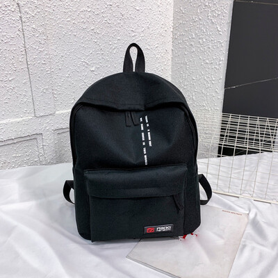 

Tailored Canvas Backpack Men And Women Large Capacity Oxford Cloth Out Of Leisure Bag