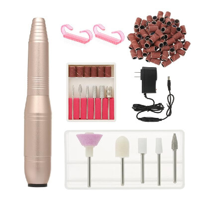 

Portable Electric Nail Drill Machine Professional 20000 RPM Manicure Pedicure Nail File Drill Kit for Acrylic Gel Nails