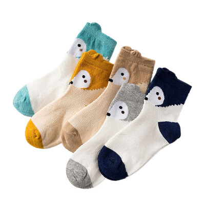 

10 pieceslot5pair Cotton Mesh Baby Socks Newborn Floor Socks Girl&Boy Cartoon Short Socks