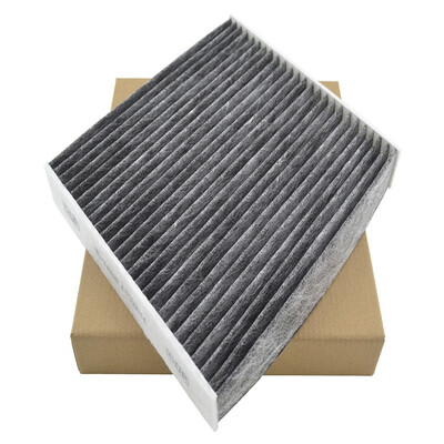 

Fit for 2005-2017 Toyota Yaris 2009-2016 Venza 2011-2018 Sienna 2008-2014 Sequoia Carbon Fiber Cabin AC Air Pollen Filter