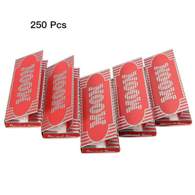 

Boxes of 50 Booklets Moon Red Cigarette Tobacco Smoking Rolling Papers 70mm 2500 Leaves