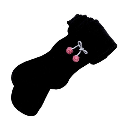 

Baby Girl Cotton Warm Leggings Casual Fashion Striped Cherry Tights Kids Breathable Cotton Panty-hose