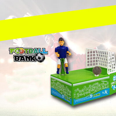 

YIWULAShooting Coin Bank Football Palyer Bank Mechanical Money Toy Coin Bank For Kids