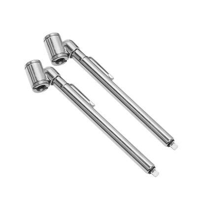 

2PCS Lightweight Portable Tire Air Pressure Gauge Pen MPA&KG Auto Car Truck Motorcycle Bike Tester Set