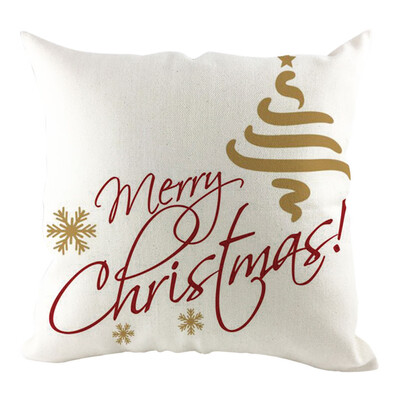 

Tailored Christmas Pillow Cover Pillowcases Decorative Sofa Cushion Cover 45x45cm