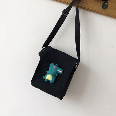 

Tailored Women Cute Student Canvas Bag Versatile Shoulder Messenger Bag
