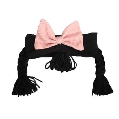 

Hot Sale 11 Kinds Cute Baby Girls Children Girls Headwear Bow Small Braid Hairband Cotton Hair Accessories 0-3Y