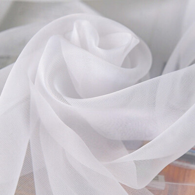 

Multi Colors European Style Window Decoration Scarf Solid Color Sheer Clear Waterfall Curtains Valance for Bedroom