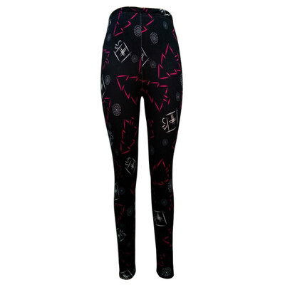 

Christmas Leggings For Women Lady Casual Elasticity Skinny Printed Stretchy Pants Leggings Trouser legins calzas mujer