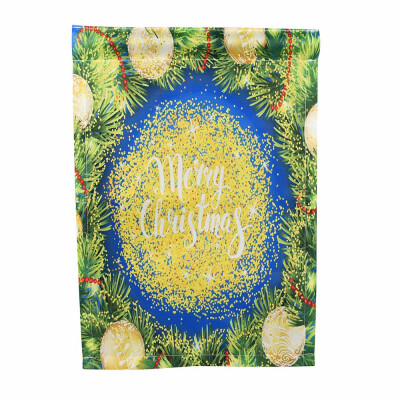 

Tailored Merry Christmas Garden Flags House Decor Mini Yard Banner 12 x 18