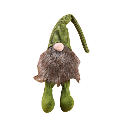 

Cute Christmas Forest Elf Gnome Doll Toy Living Room Window Tabletop Xmas Decor