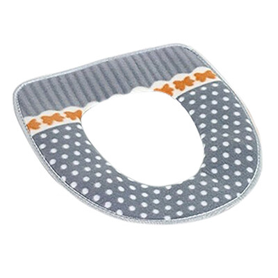 

Fluff Toilet Seat Cover Pads Thick Warm Toilet Bowl Seat Cushion Washable Cloth Universal Toilet Seat Mat For The Toilet Wc