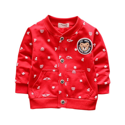 

Fashion Baby Boy Girl Outfits Cartoon Print Casual Sweatshirt Kids Coat Outfits Tops