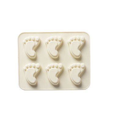 

Gobestart Feet Silicone Fondant Mould Chocolate Sugar Craft Cake Mold Baking