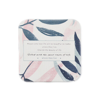 

Toponeto Drink Coasters Cup Mat Round Diatomite Rubber Mug Coaster