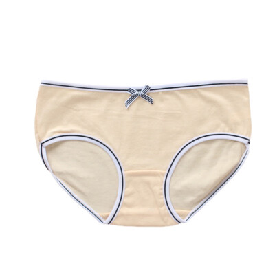 

Teenage Solid Pants Underwear Young Girl Briefs Ladies Candy Short Panties Kids Underpants 9-20Y