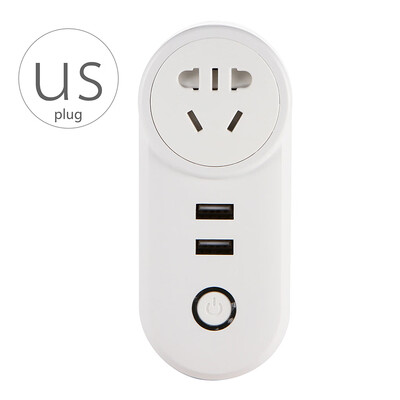 

Home Smart Plug WiFi Remote Control Timing OnOff The Power Smart Electric Light Lamp Mini Socket