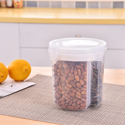 

〖Follure〗Transparent Plastic Storage Box Dry Dried Food Storage Box Container Box 2L