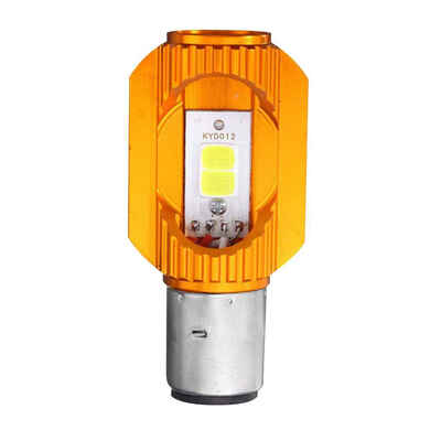 

728x348CM BA20D Motorbike Light Bulb Lamp Motorcycle COB LED Energy Saving Headlight Headlamp 6500K