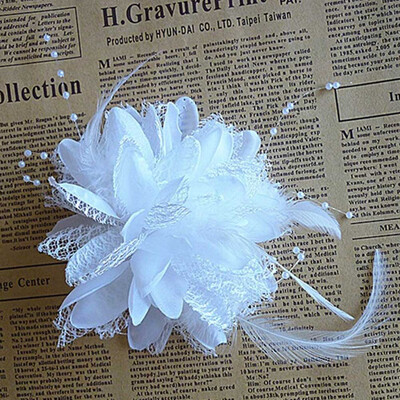 

Wedding Multi Style Flower Feather Bead Corsage Hair Clips Hairband&Pin
