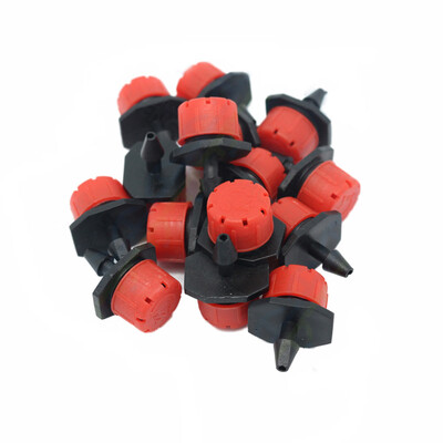

100pcs Plastic Adjustable Emitter Dripper Micro Drip Irrigation Sprinklers Watering System Automatic Water Spray Nozzle