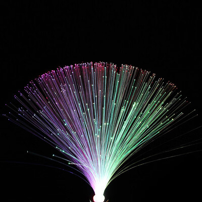 

Multi-color LED Optic Fiber Light Stand Night Light Lamp For Interior Decoration Centerpiece Wedding Gift
