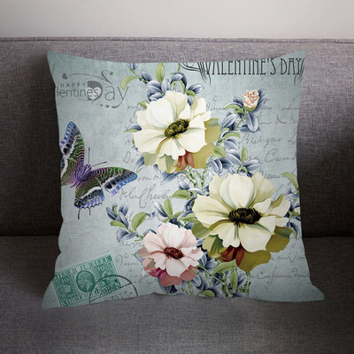 

〖Follure〗Print Pillow Case Polyester Sofa Car Cushion Cover Home Decor
