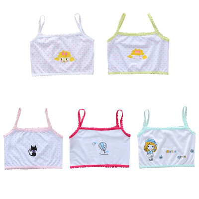 

Young Girl Underwear Students Bras For Girls Cotton Camisoles Sports Bra Top Training Bra 8-16Y Adolescente