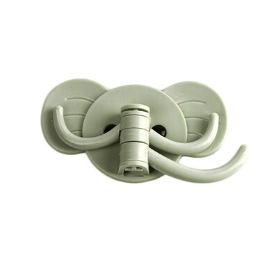 

Toponeto Elephant Stick On Wall Adhesive Hooks Self Bathroom Hanging Door Kitchen Hanger