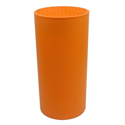 

Kitchen Practical Solid Color Knife Holder Durable Multi-functional Round Shape Plastic Knife Rest