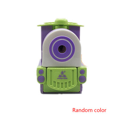 

Color Random Hand Crank Mechanical Accessory Sharpener Student Cartoon Print Pencil Sharpener Kids School Supply