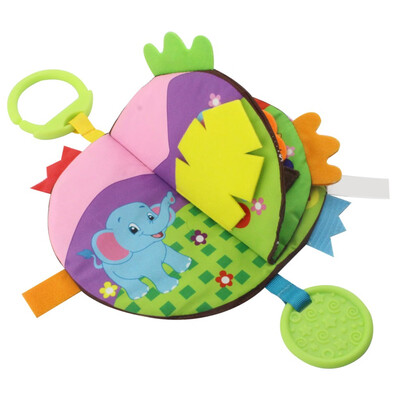 

Siaonvr Cloth Book Baby Gift Education Learning Toy Baby Shower Interactive Baby Book