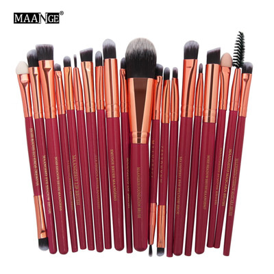 

20pcs Makeup Brushes Set Powder Foundation Eye Shadow Eyeliner Lip Brush Tool Cosmetic MKXJ