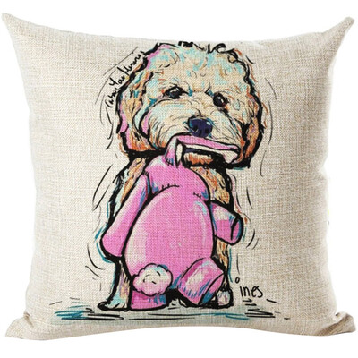 

〖Follure〗Cute Cat Sofa Bed Home Decoration Festival Pillow Case Cushion Cover