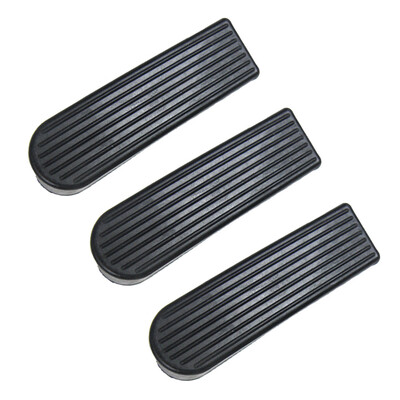 

Toponeto 3Pcs Heavy Duty Rubber Door Wedge Stops Stopper Home Office