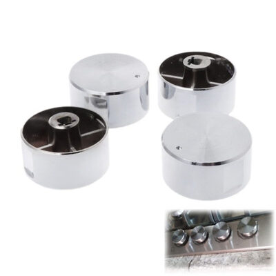 

4Pcs Rotary Switches Round Knob Gas Stove Burner Oven Kitchen Parts Handles