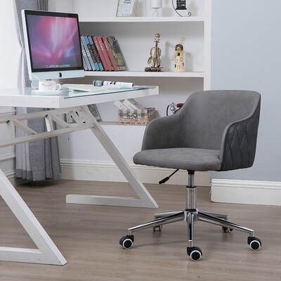 

Gobestart Office Chair Leather Desk Gaming Chair With Function Adjust Seat Height