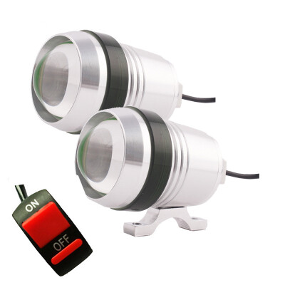 

2PCS Motorcycle U3 Headlights 12V 30W super bright Headlamp DRL motor Spotlight auxiliary Driving Light