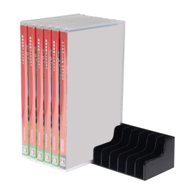 

〖Follure〗2PC Game Card Box Storage Stand CD Disk Holder Support For Switch