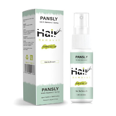 

PANSLY 8 Minutes Hair Off 30ml Hair Removal Spray Legs Arms Gentle Hair Remover
