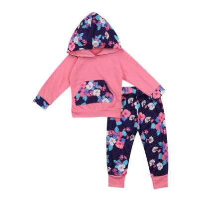 

US Newborn Toddler Baby Boys Girl Floral Long Sleeve Dinosaur TopsPants Clothes