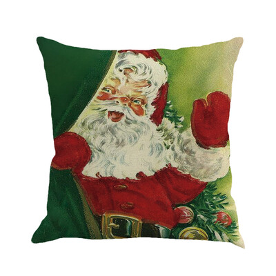 

Tailored Christmas Printing Dyeing Sofa Bed Home Decor Pillow Cover Cushion Cover B