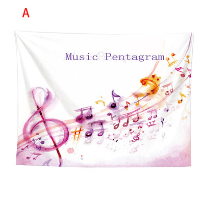 

Toponeto Music Tapestry Fabric Wall Hanging Decor for Bedroom Living Room Dorm