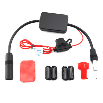 

DC10-15V Car AM FM DAB Radio Signal Amplifter ANT Antenna Signal Booster Auto Accessories