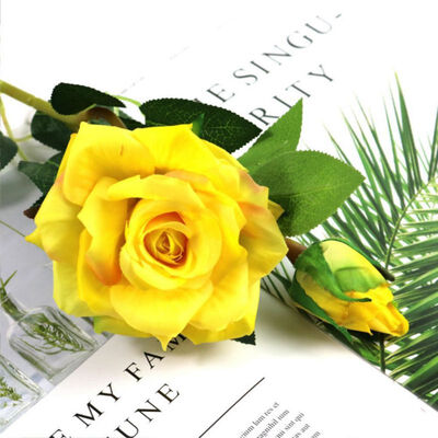 

Artificial Chinese Rose Flowers Chinese Rose Branch for Home Shop Decor Fake Flower Bouquet Simulation Chinese Rose Decor