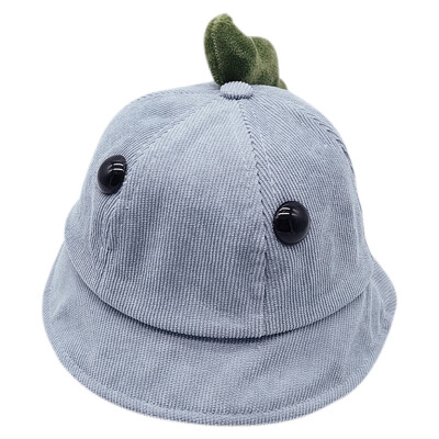 

Autumn Baby Boys Girls Toddler Cartoon Design Bucket Hats Caps Reversible Sun Headwear