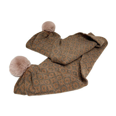 

Kids Scarf for Girl Boy Children Warm Long Scarf Fashion Soft Scarf Gifts 6-10Y Autumn Winter