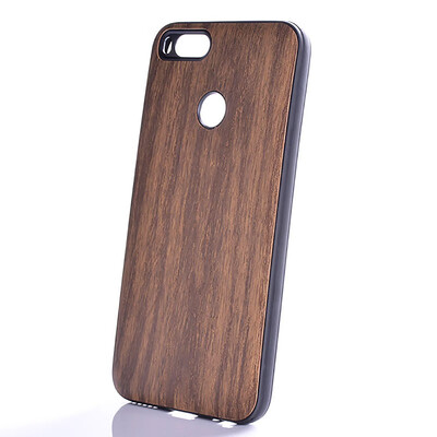 

case for Xiaomi mi A1 woodLike soft TPU silicone PC wood pattern PU leather skin funda covers for Xiaomi mi A1 case capa