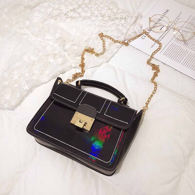 

Tailored 2019 New Colorful Shoulder Bag For Women Fashion Messenger Bag Simple Handbag